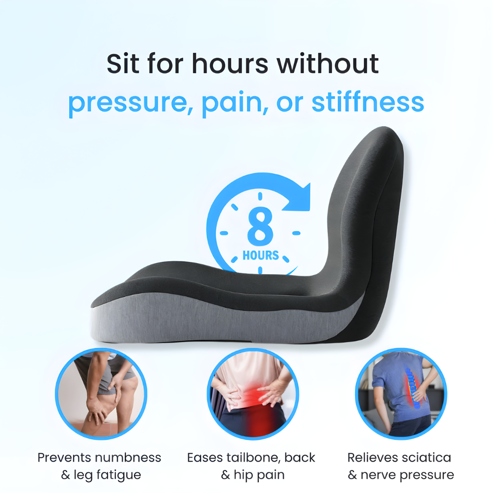 ErgoNova™ Orthopedic Seat Cushion