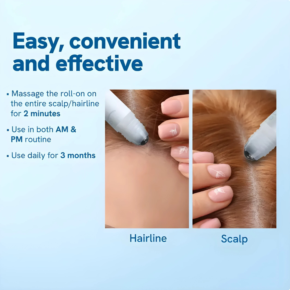 DermaNova™ Hair Growth Roll-On Serum