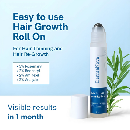 DermaNova™ Hair Growth Roll-On Serum